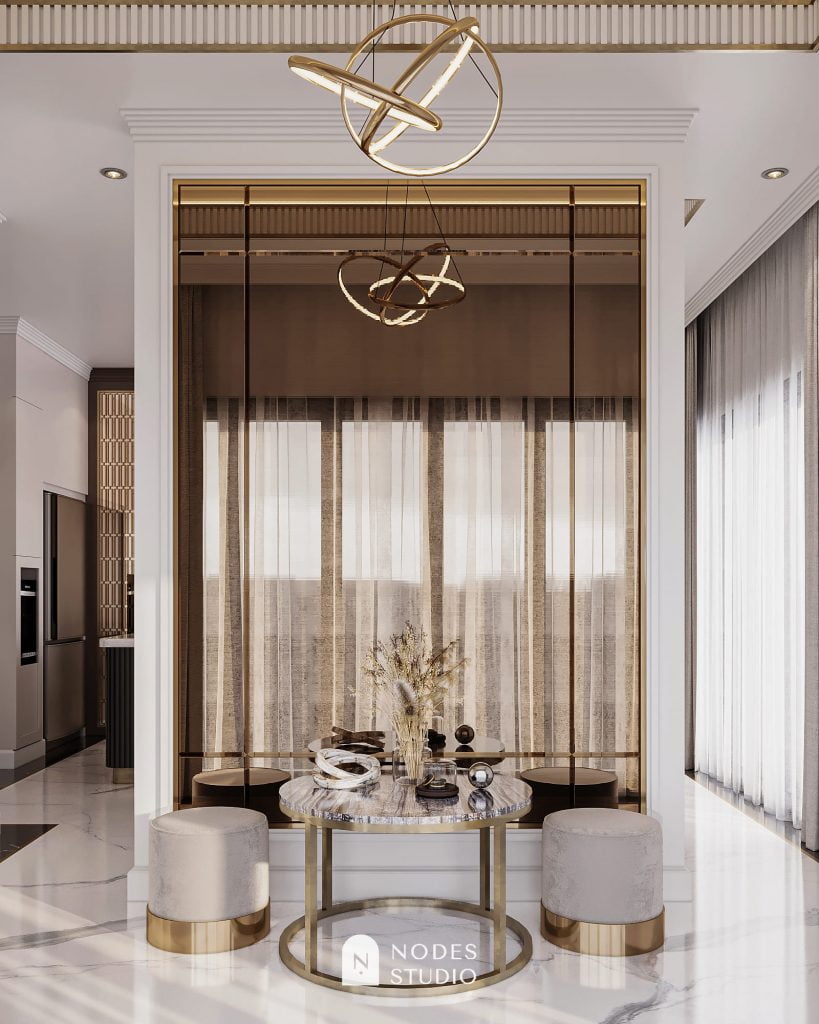 foyer rumah mewah