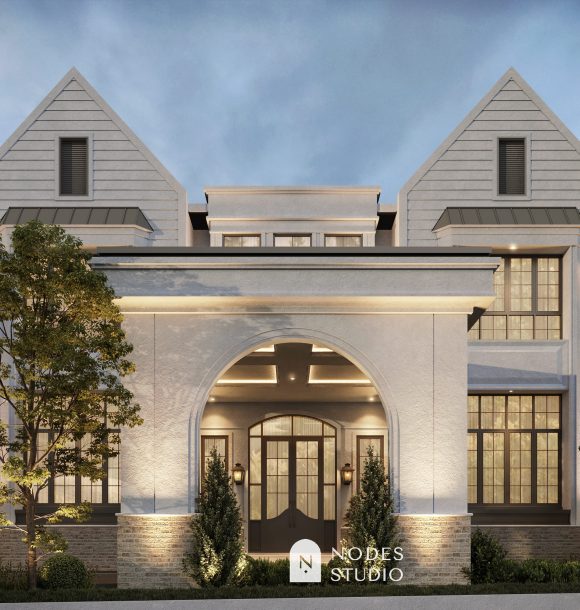 Desain Rumah Klasik Modern