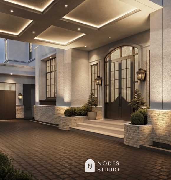 Desain Rumah Klasik Modern