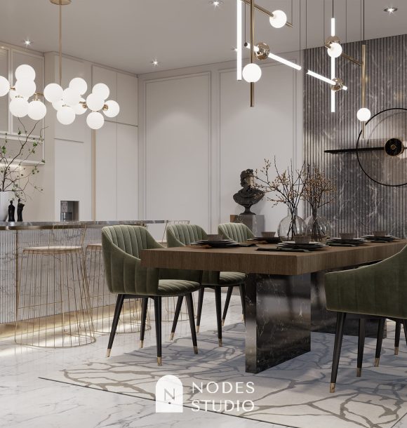 Ruang makan Minimalis Modern