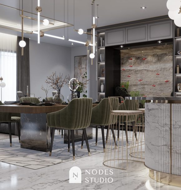 Ruang makan Minimalis Modern