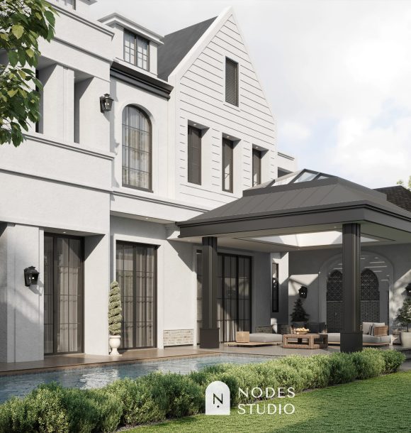 Desain Rumah Klasik Modern
