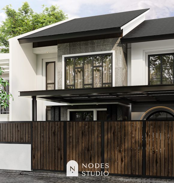 Desain Rumah Klasik Modern