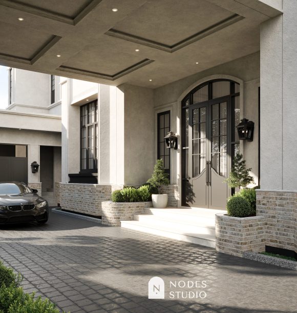 Desain Rumah Klasik Modern