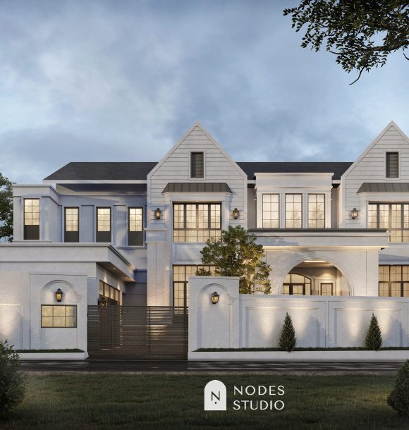 Desain rumah klasik modern