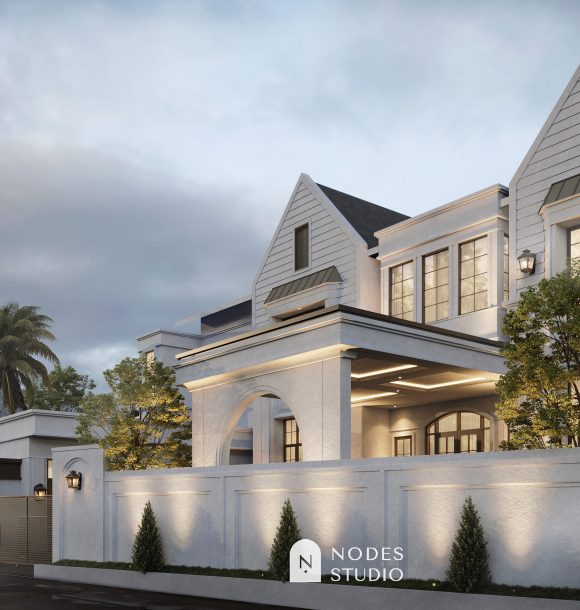 Desain Rumah Klasik Modern