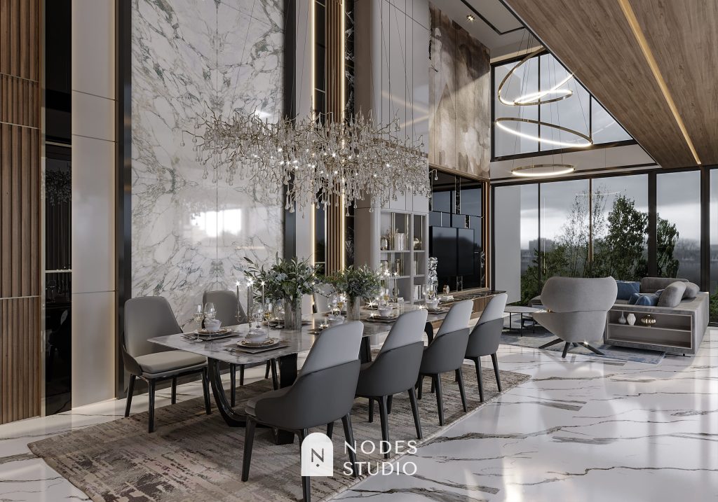 Ruang makan Modern