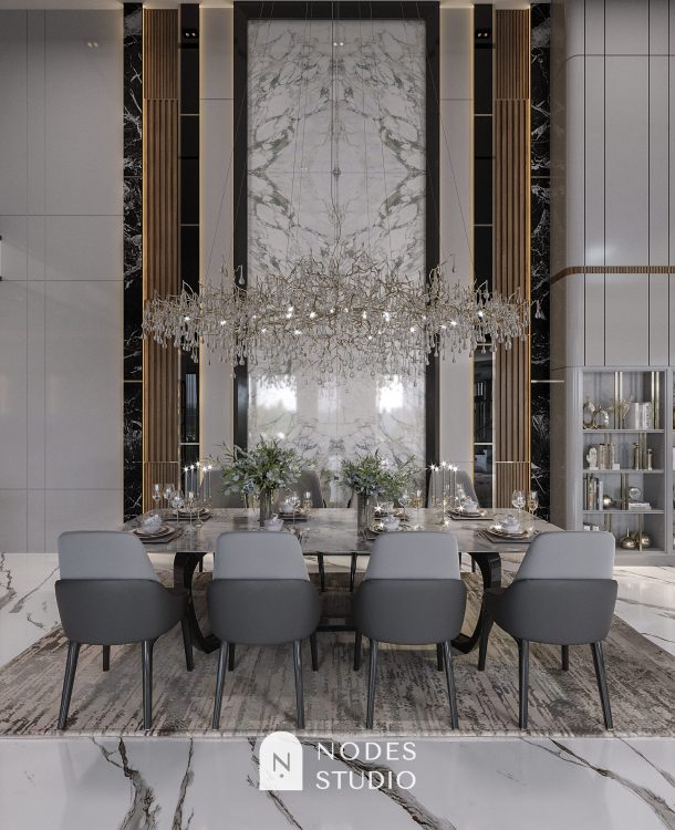 Ruang makan Modern Minimalis