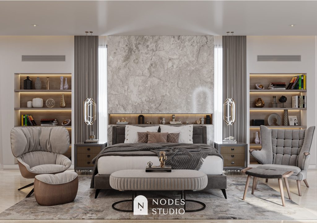 Master bedroom Modern
