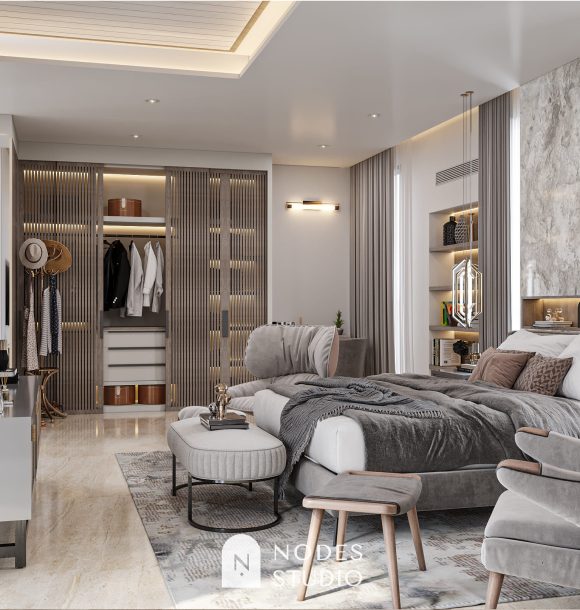 Master bedroom Modern