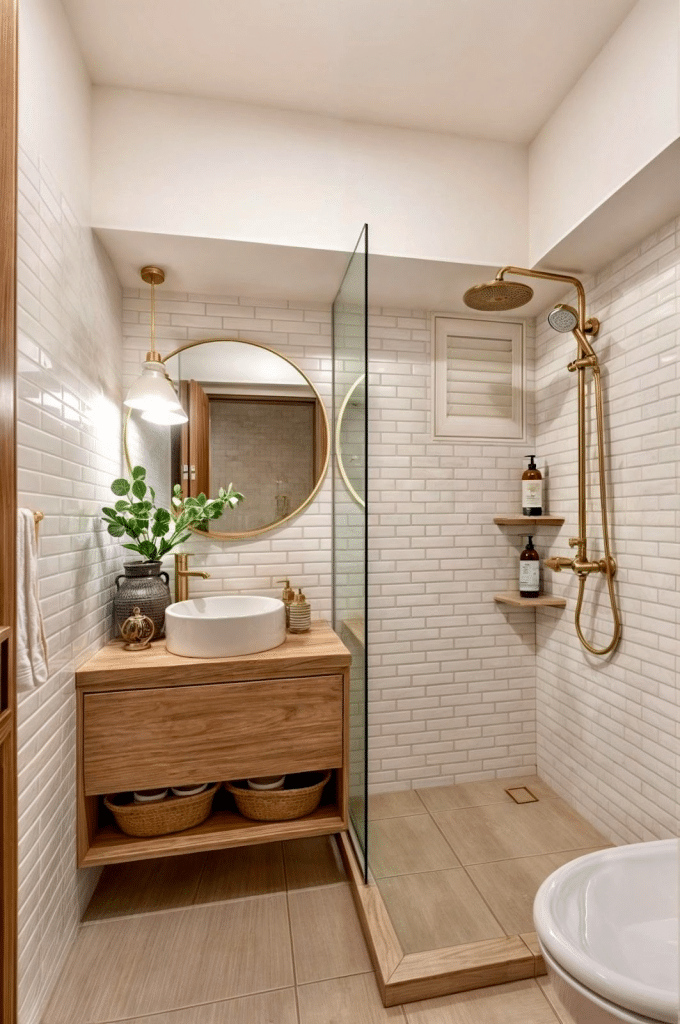Interior kamar mandi minimalis