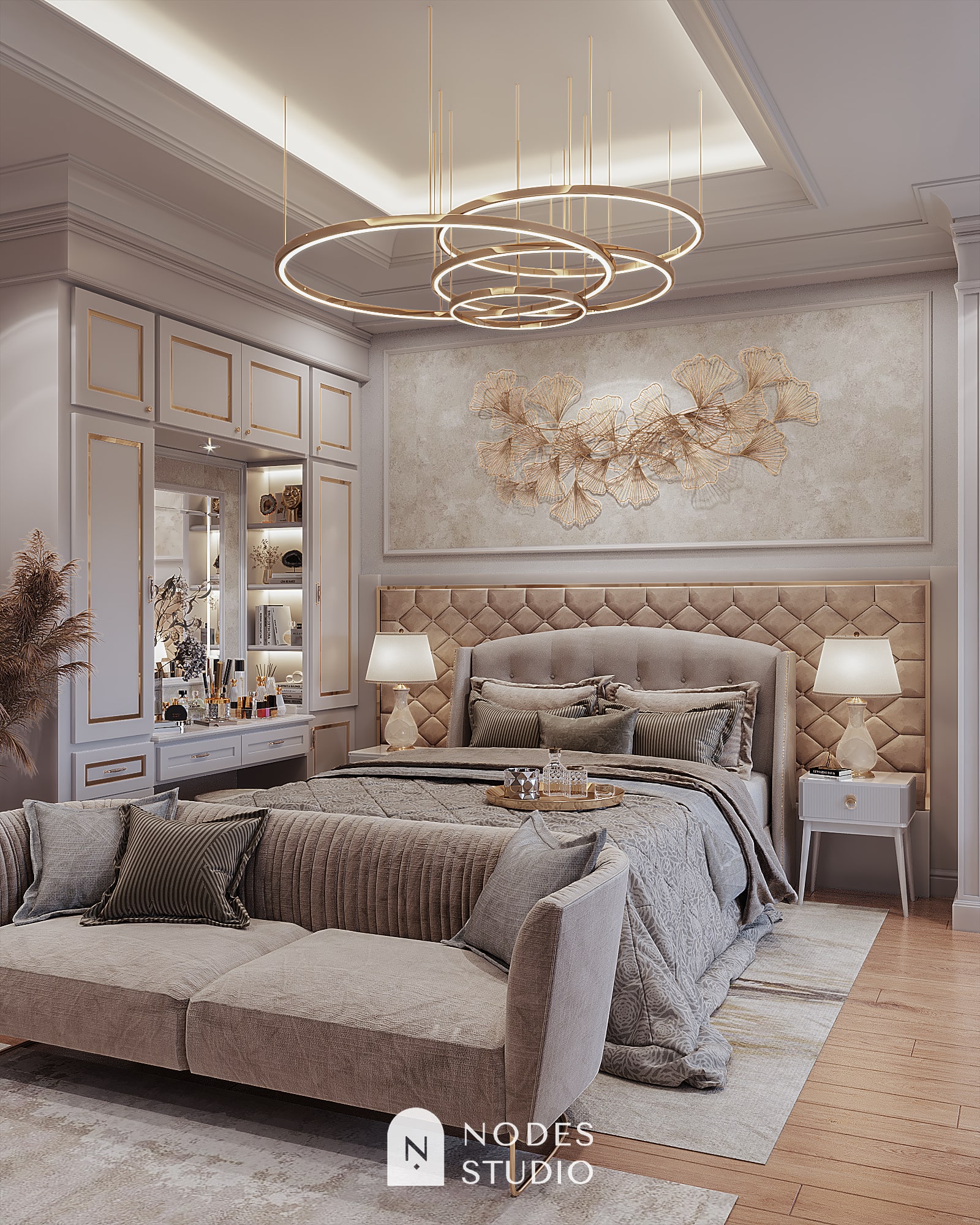 Desain Kamar tidur mewah