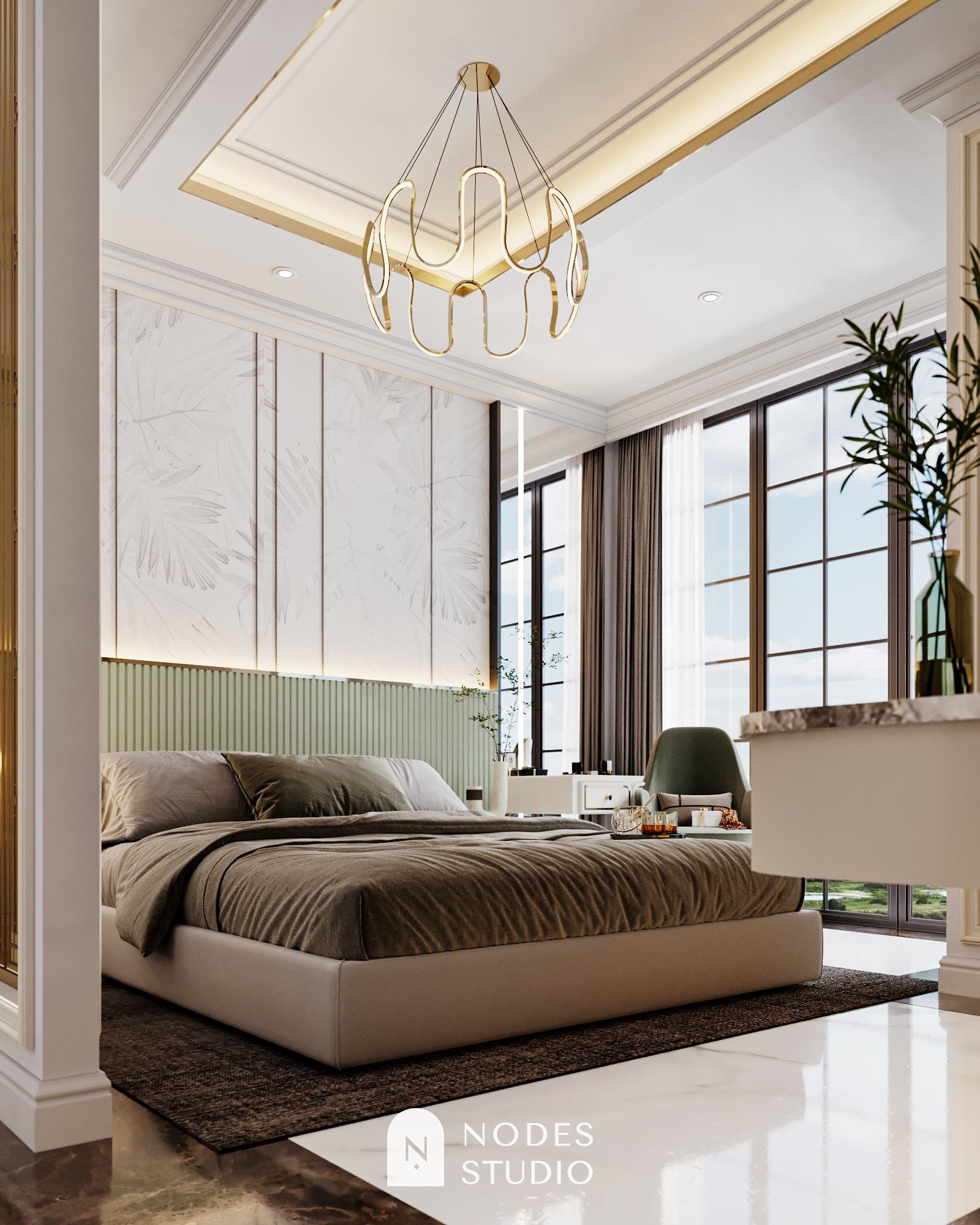 Desain Kamar tidur mewah
