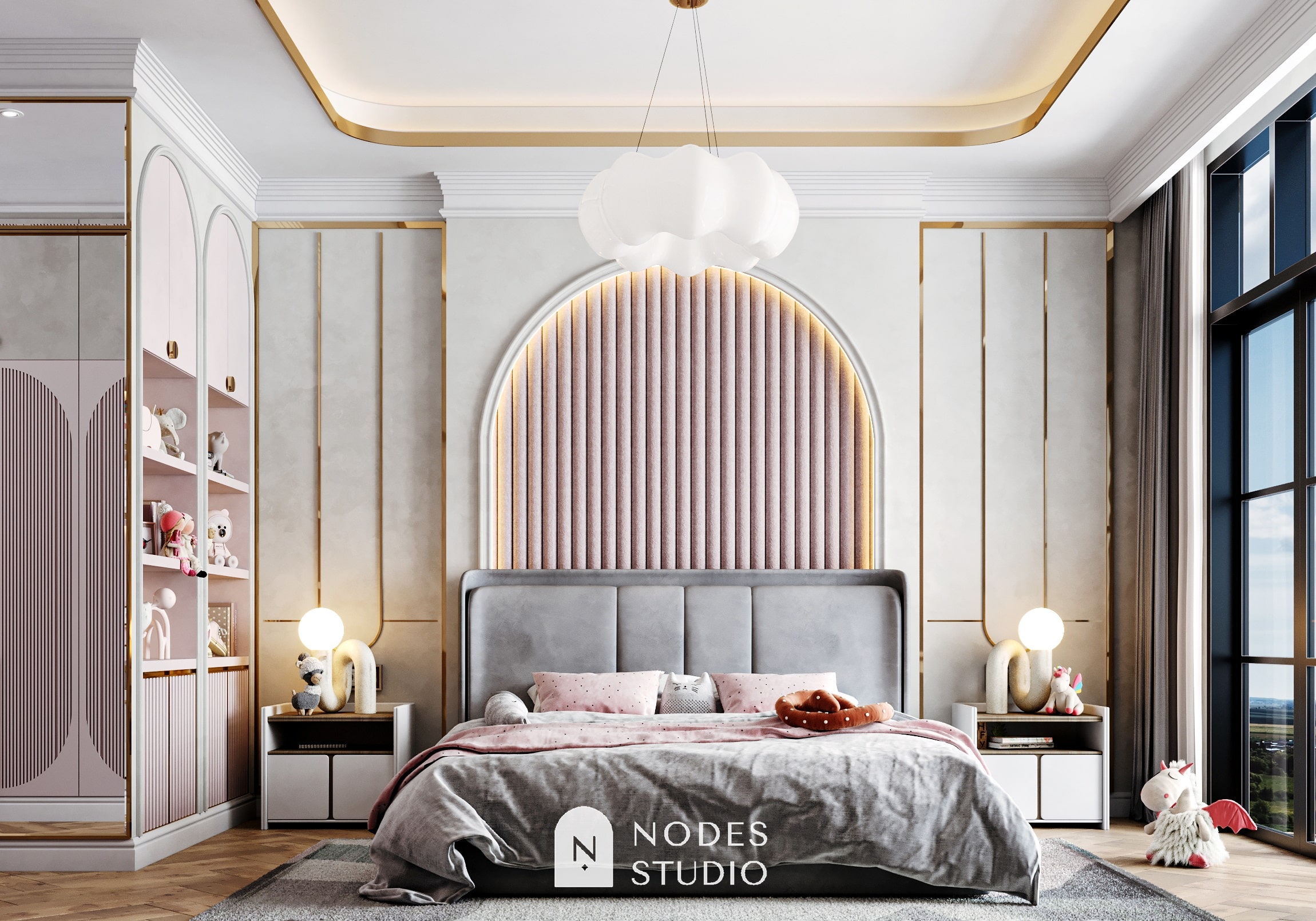 Desain Kamar Tidur Mewah Modern Minimalis
