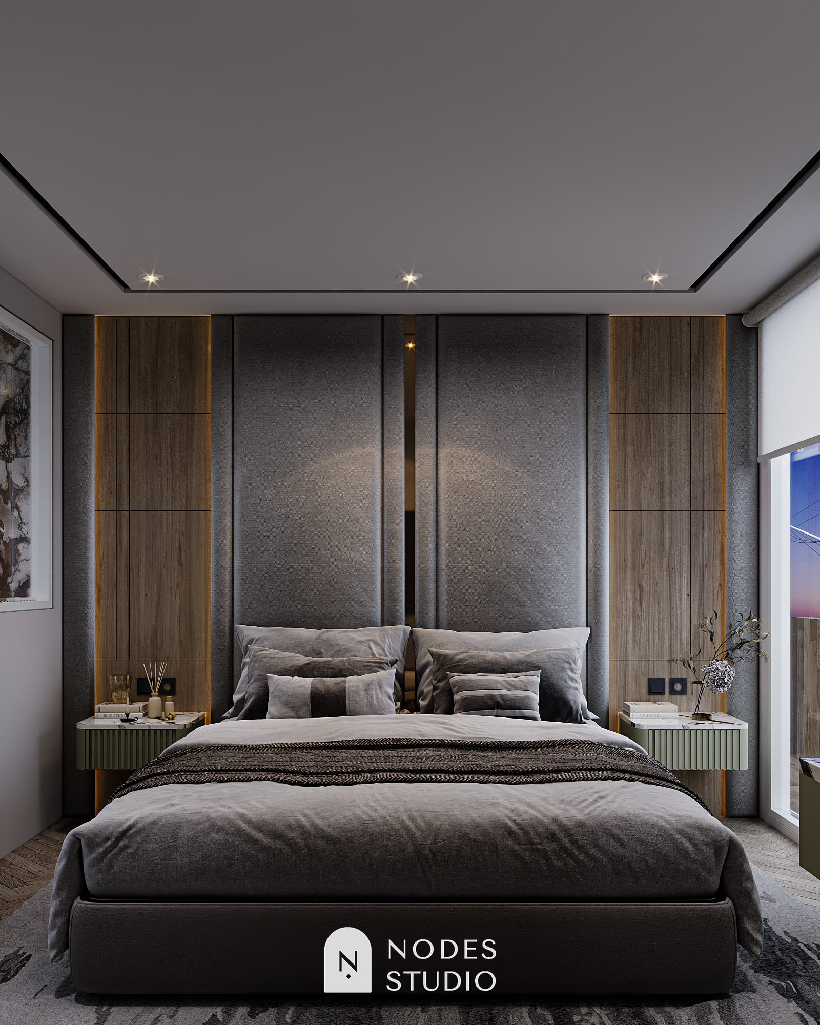 Desain Kamar Tidur Mewah Modern Minimalis