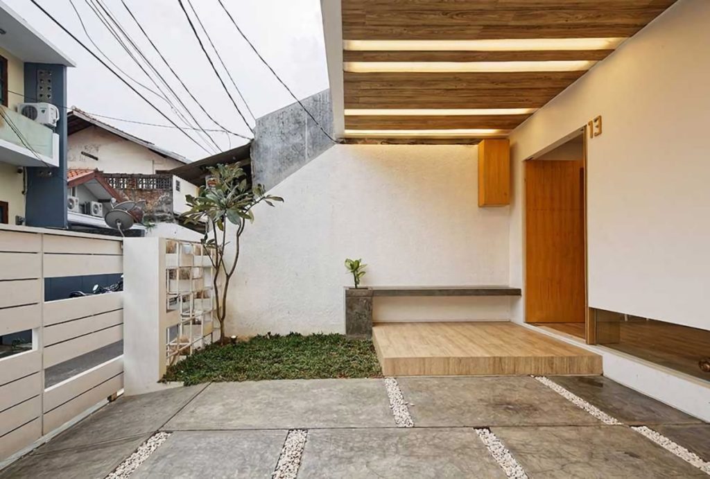 model dak teras rumah minimalis modern