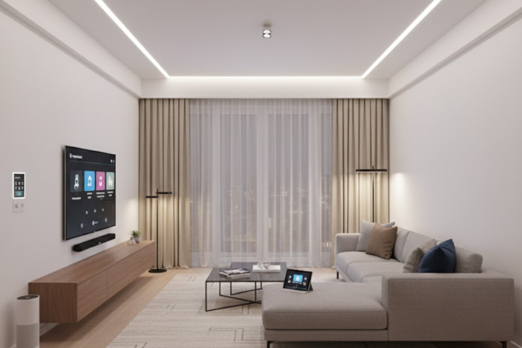 Minimalis dengan Sentuhan Smart Home