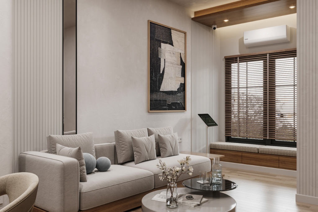 Minimalist Scandinavian dengan Tekstur Lembut