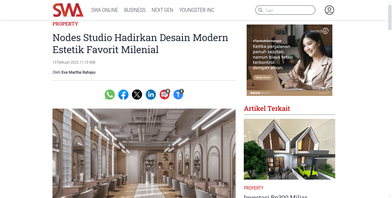 Jasa Desain Interior & Arsitektur | Nodes Studio