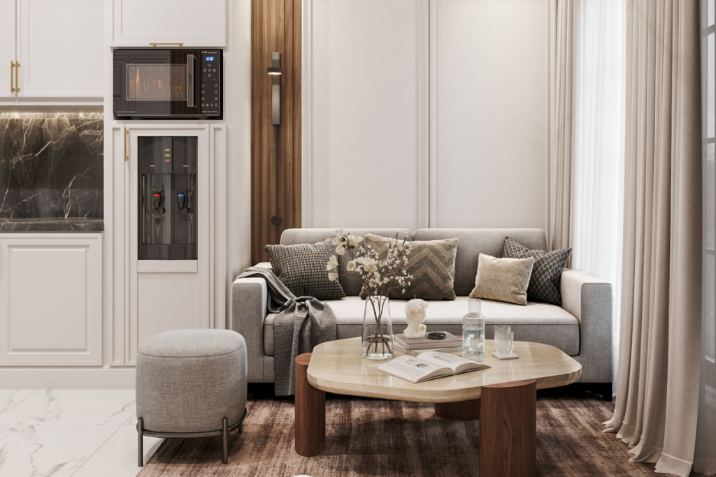 Transitional Modern dengan Sentuhan Klasik