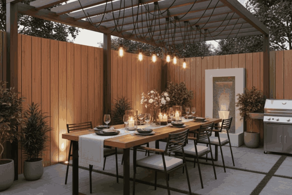 Alfresco Dining Courtyard