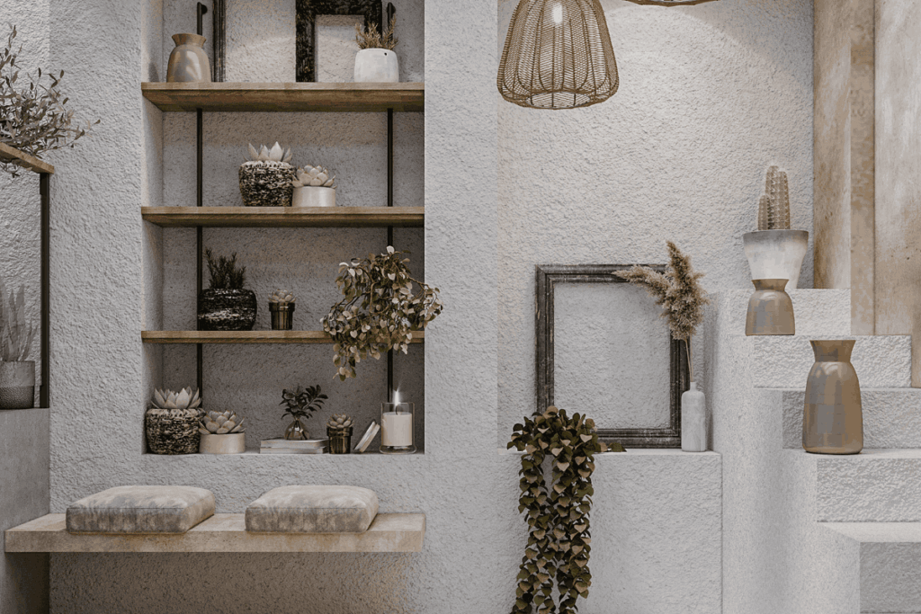 Bohemian Rustic Nook