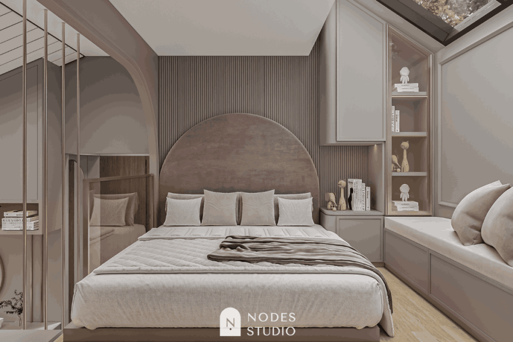 Dusky Rose Loft Sanctuary