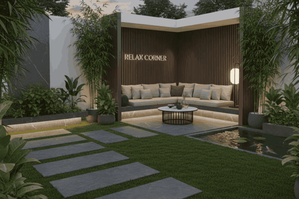 Green Pathway & Relax Corner