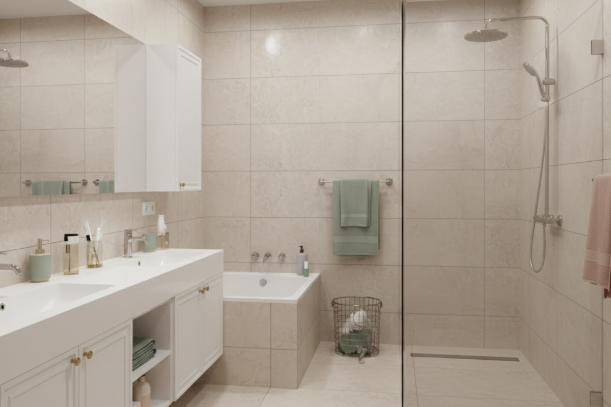 desain kamar mandi anak