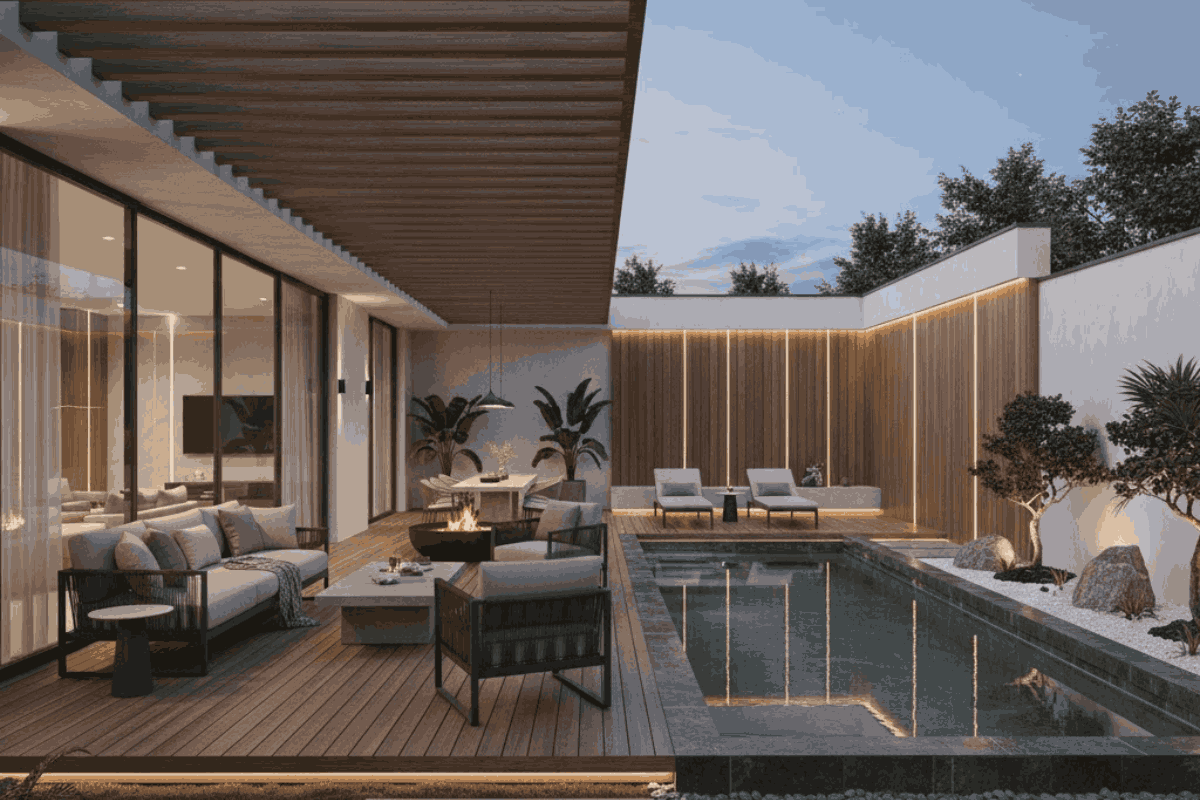 desain halaman belakang rumah