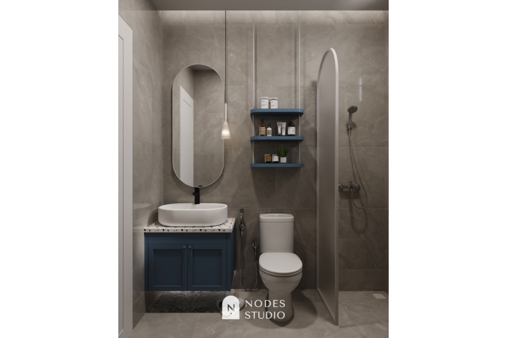 Kontemporer Elegan dengan Sentuhan Navy