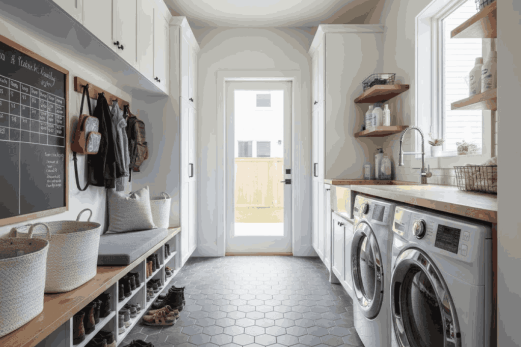 Laundry dan Mudroom Serbaguna