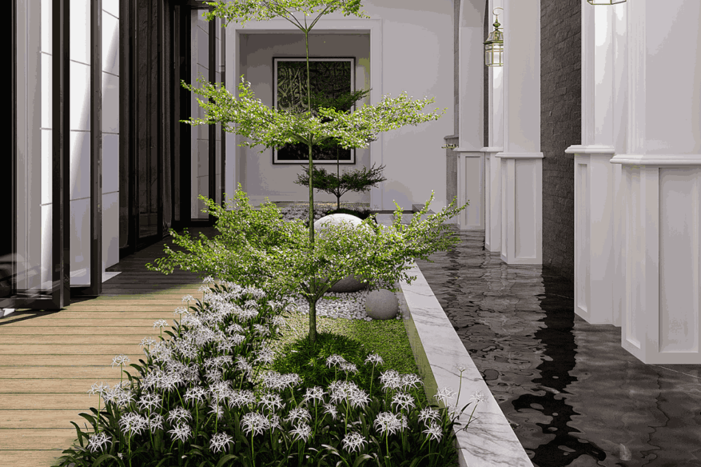 Neo-Klasik Courtyard