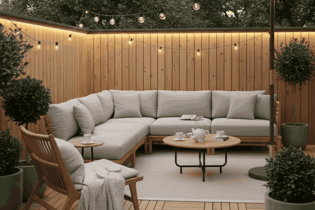 Scandinavian Outdoor Lounge