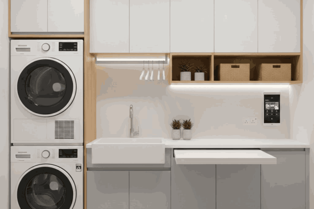 Smart Compact Laundry dengan Fitur Terintegrasi