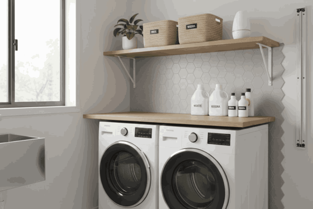 Tips Mendesain Laundry Room agar Tetap Rapi & Estetik