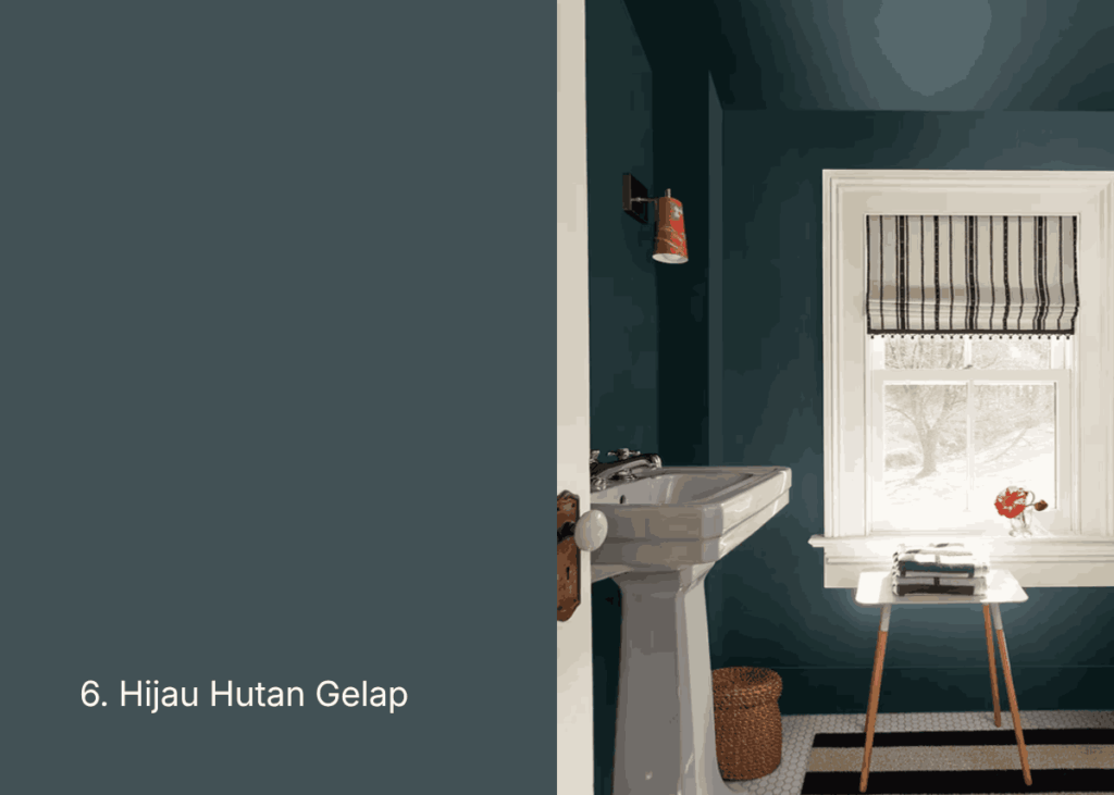 warna tren cat rumah masa kini