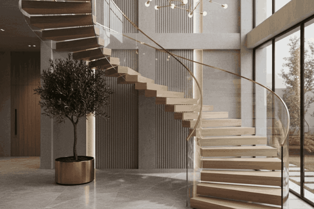 Curved Minimalist Elegance