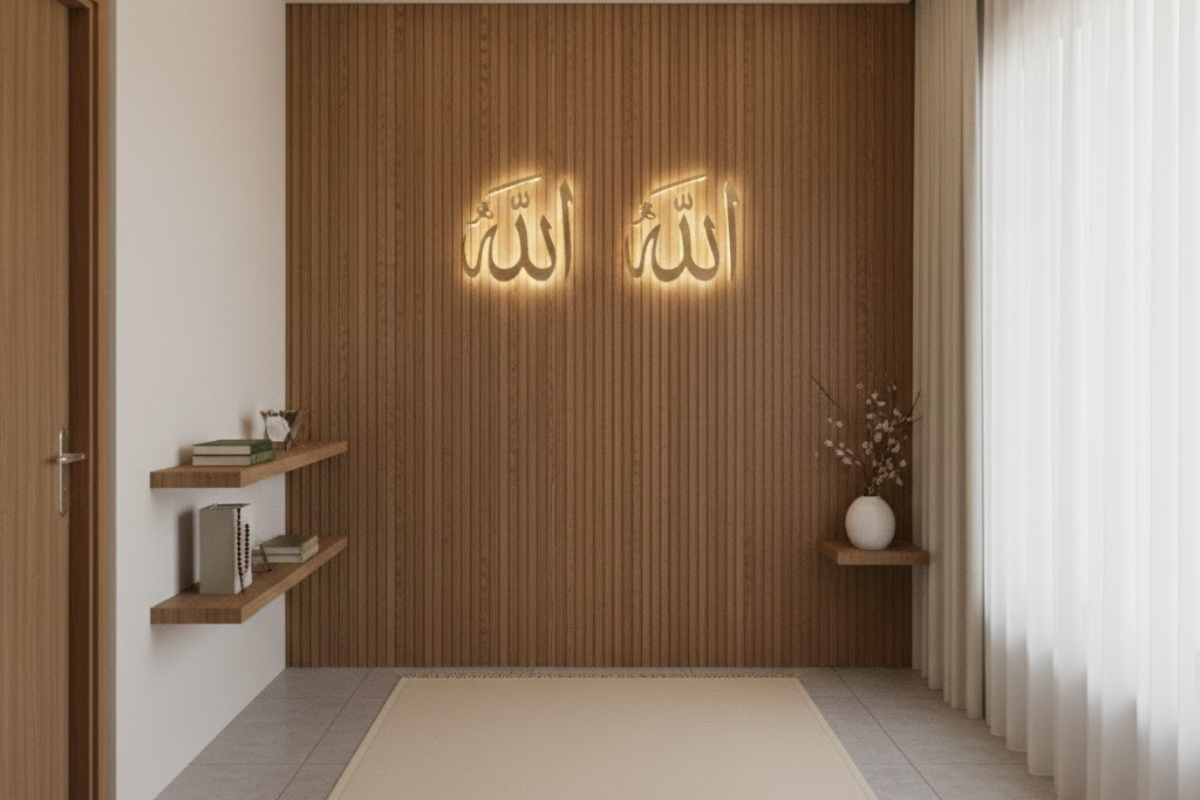 desain mushola rumah