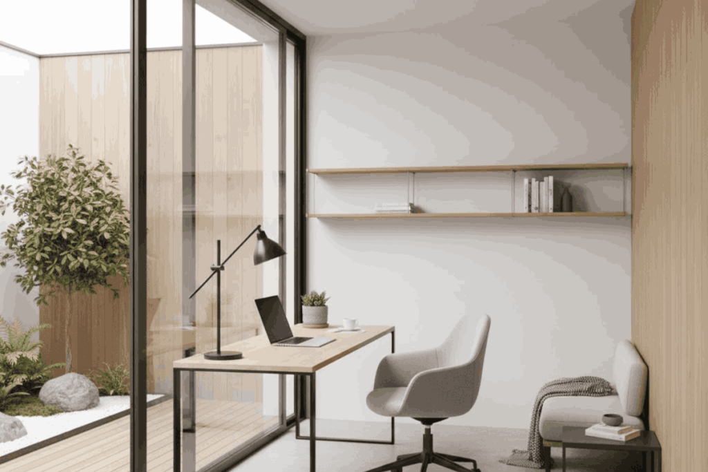 Home Office Semi-Outdoor