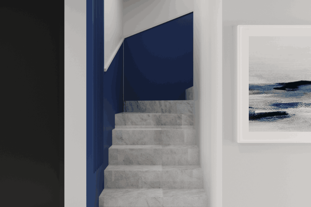 Minimalis Kontemporer dengan Pop of Color